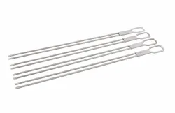 Broil King Doppelspiess-Set Grillspiess Set – Grillzange/Grillbesteck – edelstahl