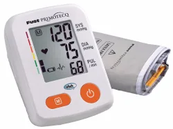 Primotecq BM 100 Blutdruckmessgerät mit IHB-Technologie – Blutdruckmessgerät/Herzfrequenzmessgerät – weiss
