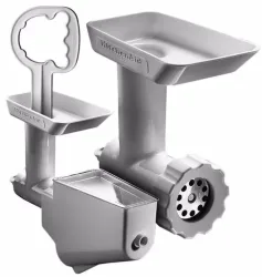KitchenAid FLEISCHWOLF SET Fleischwolf-Set – Küchenmaschine Zubehör – edelstahl
