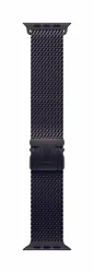 Apple 49mm Black Titanium Milanese Loop - Medium Zubehör Smartwatches – Apple Watch Zubehör