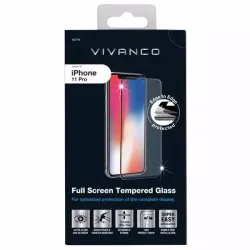 Vivanco iPhone 11Pro Full Screen Tempered Glass – Handyhülle/Handy Tasche