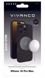 Vivanco Mag Hype Cover iPhone16ProMax MAG HYPE Cover iPhone 16 Pro Max – Handyhülle/Handy Tasche