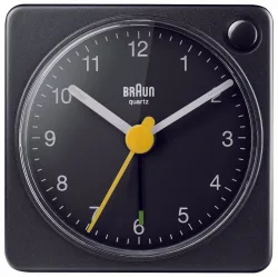 Braun Bc02Xb Reisewecker schwarz
