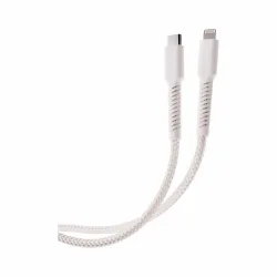 Vivanco Lightning - USB-C 0.5m Weiss USB-Type C Stecker Lightning C94 Stecker – USB C Kabel/Adapter/Ladegerät