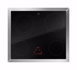 V-ZUG CookTop V4000 A604 3115100002 Glaskeramik Kochfeld mit Touch-Display