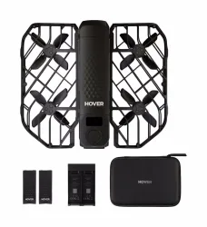 Hoverair X1 PRO Combo SP06H074 Quadrocopter Spar-Set Kameraflug Schwarz