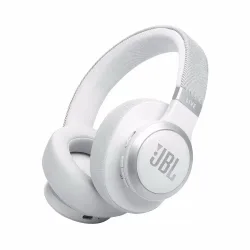 JBL LIVE770NC White Over-Ear-Headphones – Over Ear Kopfhörer/On Ear Kopfhörer – weiss