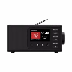 Hama DR1001BT Schwarz DAB+ Radio – DAB Radio/Internet Radio