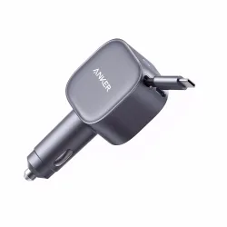 Anker USB-C Car Charger Ladekabel – USB C Kabel/Adapter/Ladegerät – schwarz