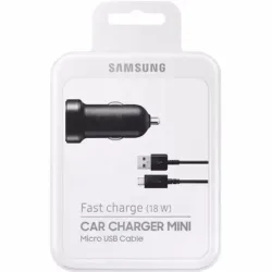 Samsung Auto Ladegerät Micro-USB 2A – USB C Kabel/Adapter/Ladegerät – schwarz