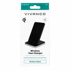 Vivanco QI Charger – USB C Kabel/Adapter/Ladegerät