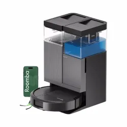 iRobot Roomba Plus 415 Combo Dock Schwarz Staubsauger Roboter – Staubsauger Roboter/Saugroboter