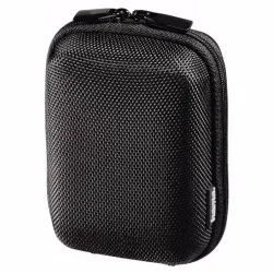 hama 00103691 Kameratasche Hardcase Colour Style, 7 x 4 x 11 cm innen, Schwarz