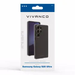 Vivanco Super Slim Cover für Galaxy S25 Ultra Samsung Galaxy S25 Ultra Cover – Handyhülle/Handy Tasche