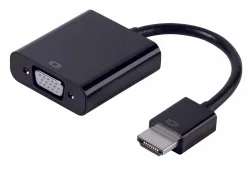 Vivanco HDMI VGA Adapter – Video Kabel/HDMI Kabel