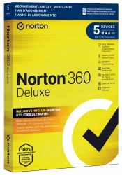 Norton 360 Deluxe 5 Devices Security Software – Antivirus Software