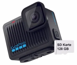 GoPro HERO + 128GB microSD Action Cam – Action Cam/GoPro – schwarz