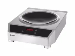 Hendi 3500 W 280220 Gastro Wok-Kochplatte Induktion – Gastro Backofen/Gastro Kochfeld/Gastro Mikrowelle