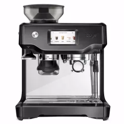 Sage the Barista Touch™ Stainless Steel Black Siebträgermaschine – Siebträgermaschine/Espressomaschine – black steel