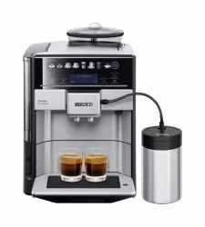Siemens TE657F03DE EQ.6 plus Kaffeevollautomat – silber