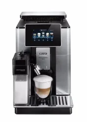 De Longhi ECAM610.75.MB PrimaDonna Soul Kaffeemaschine Vollautomat – Kaffeevollautomat – grau