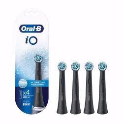 Oral-B iO Ultimative Reinigung Schwarz Ersatzbürsten schwarz – Ersatzbürste/Zahnpflege Zubehör