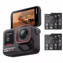 Insta360 Ace Pro 2 Dual Battery Bundle Action Cam – Action Cam/GoPro – schwarz