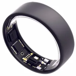 UltraHuman Ring AIR Grösse 14 - Matt Grey Gesundheitstracker – Smart Ring - Smartring – grau