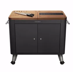 Everdure Mobile Outdoor Küche, für drinnen und draußen schwarz Mobile Outdoor-Küche S/C-Kelchs – Gasgrill
