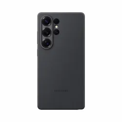 Samsung Galaxy S25 Ultra Silikon-Cover Silicone Case Black Smartphone Hülle – Handyhülle/Handy Tasche – schwarz