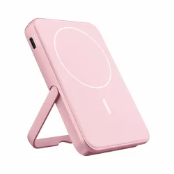 Fresh 'n Rebel Magnet Wireless Powerbank 5000 mAh - Pastel Pink