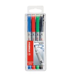STABILO OHP Pen non-perm. 1mm 853/4 4er Etui