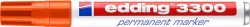 EDDING Permanent Marker 3300 1-5mm 3300-6 orange