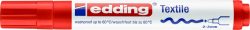 EDDING Textil-Marker 4500 2-3mm 4500-2 rot