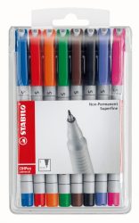 STABILO OHP Pen non-perm. 0,4mm 851/8 8er Etui