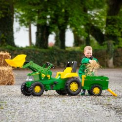 John Deere Trettraktor mit Lader
