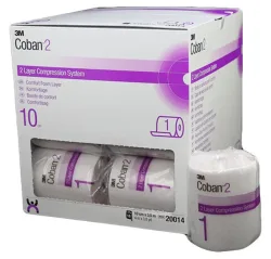 3M Coban 2 Lymph Comfort Layer 10cmx3.5m 18 Stk