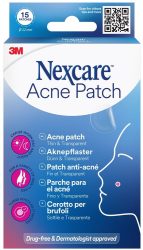 3M Nexcare Akne-Pflaster 1x15x12mm dünn und transparent 15 Stk