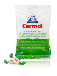 Carmol Hals-Bonbons ohne Zucker 12 Beutel 75 g