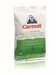 Carmol Hals-Bonbons ohne Zucker 12 Beutel 75 g