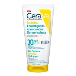 CeraVe - Invisible Feuchtigkeitsspendender Sonnenschutz LSF 30, 177 ml