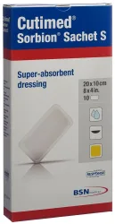 Cutimed Sorbion Sachet S, 20x10cm (10 Stk)
