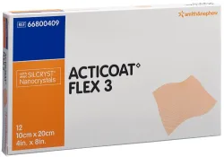 Acticoat Flex 3 Wundverband 10x20cm 12 Stk
