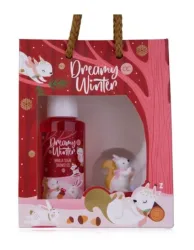 Accentra Badeset Dreamy Winter mit Schneekugel