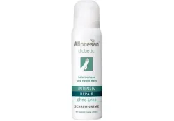 Allpresan diabetic Schaum Creme Intensive Repair ohne Urea Aeros Spr 100 ml