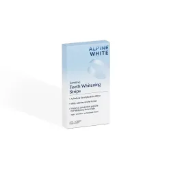 ALPINE WHITE Whitening Strips Sensitive f 7 Anwend