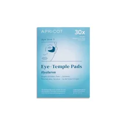 APRICOT - Wiederverwendbare Augen-Schläfen Pads mit Hyaluron, 2 Stück