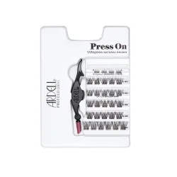 Ardell Press On Pre-Glued Underlash Wispies Natural Brown Box 30 Stk
