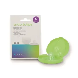 Ardo Tulips Brusthütchen S Silikon mit Aufbewahrungsbox 2 Stk
