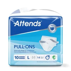 Attends Pull Ons 10 Pant, Grösse L (14 Stk)